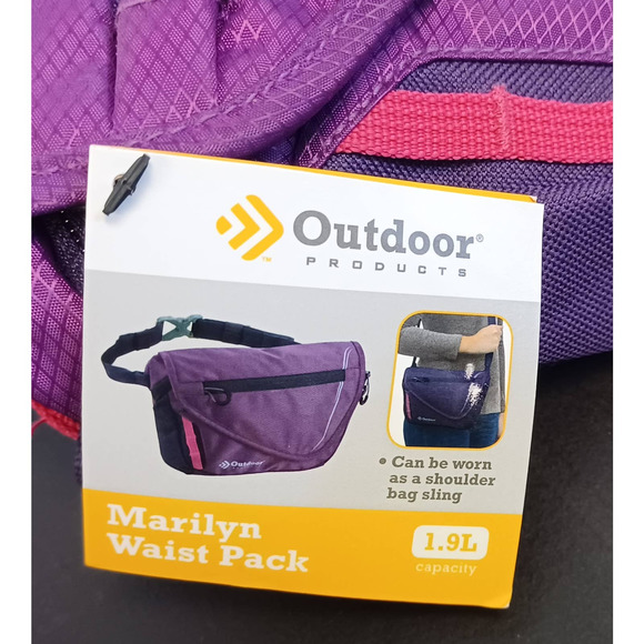 NEW Fanny Pack with Shoulder Handle with Lots of Zippered Compartments - Picture 4 of 11